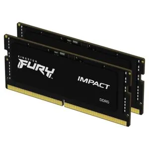 Kingston SODIMM DDR5 64GB (2x32GB kit) 5600MT/s KF556S40IBK2-64 FURY Impact Black