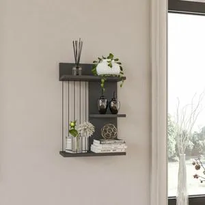 Kinik - Anthracite Anthracite Wall Shelf