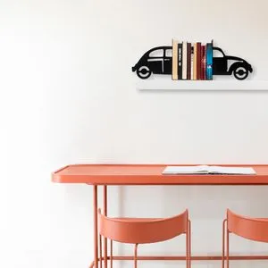Kitap tutucu 19 - Black Black Metal Bookend