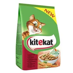 Kitekat briketi Govedina i povrće 300 g