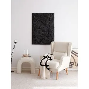 Klam - Cream Cream Wing Chair