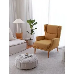 Klam - Mustard Mustard Wing Chair
