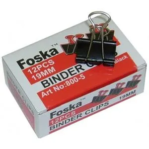 Klipsa 19 mm Foska 800-5 crna