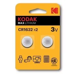 Kodak MAX lithium baterija CR1632, 2 kom