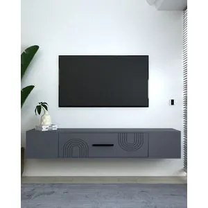 Kodaks L2 - Anthracite Anthracite TV Stand