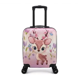Kofer dečiji Kick Enjoy 16" pink jelen