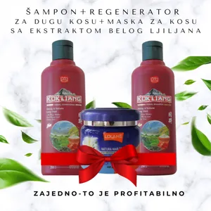 KOKLIANG No1 Veliki Tajlandski set za dugu kosu, 3 komada
