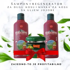 KOKLIANG No2 Veliki Tajlandski set protiv opadanja kose, 3 komada