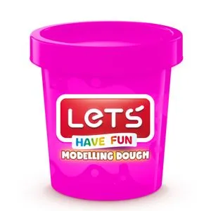 Školski plastelin - Neon pink Lets #7-L8340-14