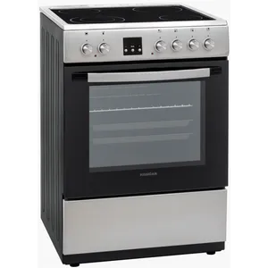 Končar ST 6040 GKFD.IU5 Šporet sa staklokeramičkom pločom, Ventilatorska rerna, širina 60 cm, Inox