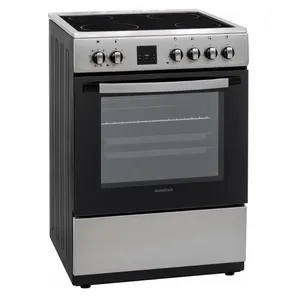 Končar ST6040GKF.CU4 Staklokermički šporet, Turbo rerna, 60 cm, Inox
