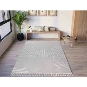 Korya - White White Carpet (120 x 170)