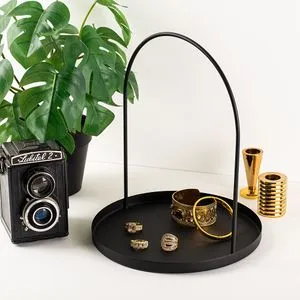 Kos - Black Black Decorative Metal Accessory