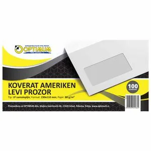 Koverat Ameriken Levi Prozor LP 1/100 Samolepiv