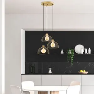 Kozan - 11341 Shiny Gold Chandelier