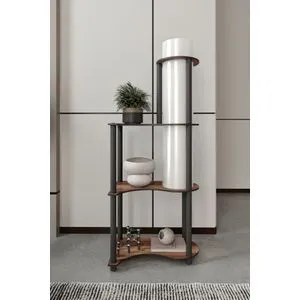 KS-11122 Lampa za pod sa orahovim drvetom