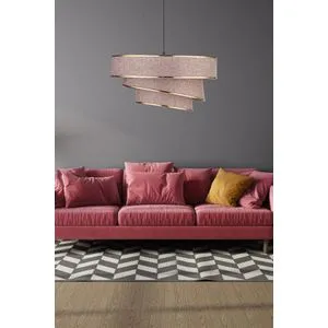 KS-2007 BrownGold Chandelier