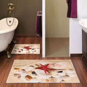 Kt414 Multicolor Bathmat Set (2 Pieces)
