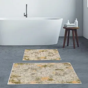 Kt495 V2 Set Višenamenskih Kupatilskih Prostirača (2 Komada)