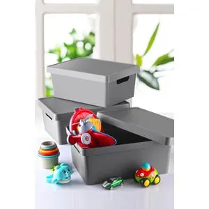 KTKPK10-1-3 Anthracite Storage Box Set (3 Pieces)