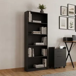 Ktp-150-Aa-1 Anthracite Bookshelf
