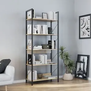 Ktp-850-Ff-1 Oak Bookshelf