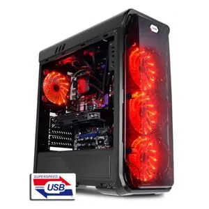 KUCISTE LC Power LC-988B-ON Red Typhoon w/o psu