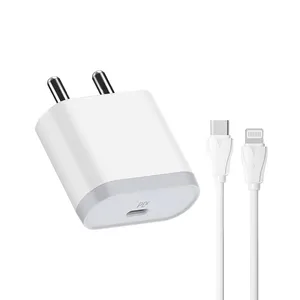 Kucni punjac LDNIO A1209C PD, 20W sa Type C na iPhone lightning kablom beli