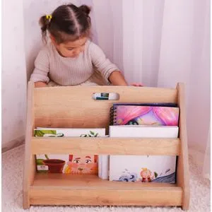 Kucuk Bilge - Brown Brown Bookshelf