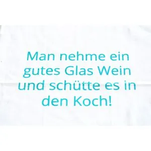 Kuhinjska krpa Glas Wein 45x70cm