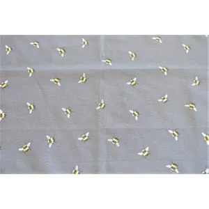 Kuhinjska krpa print Bees gray 45x70cm 3444