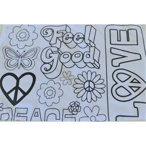 Kuhinjska krpa print Love 45x70cm 3404