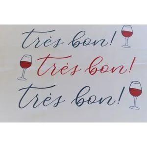 Kuhinjska krpa print Tres bon 45x70cm 3191