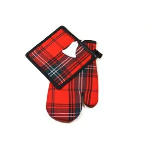 Kuhinjski set 2/1 Red Checks