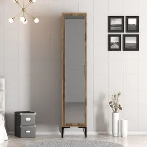 Kumsal R - Walnut Walnut Wardrobe