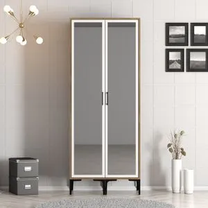 Kumsal RR - Walnut, White Walnut
White Wardrobe