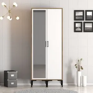 Kumsal RS - Walnut, White Walnut
White Wardrobe