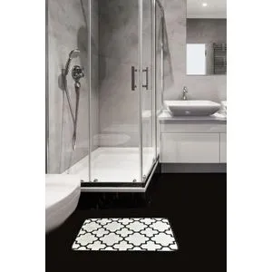 Kupa - White (40 x 60) Multicolor Bathmat