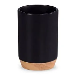 Kupatilska čaša Jupiter 0.22l - Black - HML