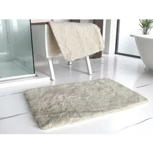 Kupatilski set prostirki – Prljavo bela