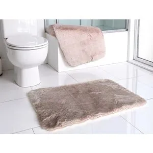 Kupatilski set prostirki – Roze boja