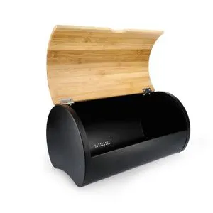 Kutija za hleb RAKEL 38x25x21 - Black - HML