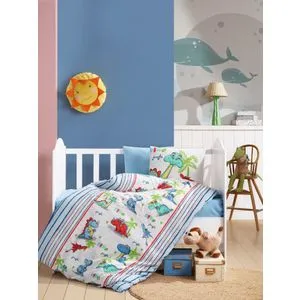 L'essential Maison Dino v2 - Set Posteljine za Bebe u Raznim Bojama