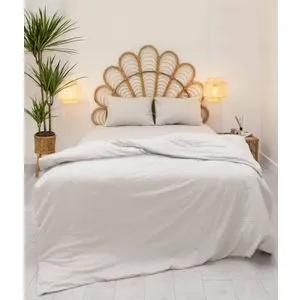 L'essential Maison Pacifico - Svetao sivi set navlake za jorgan za jednu osobu