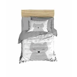 L'essential Maison PH1102 Sivi i Beli Set Posteljine za Bebe