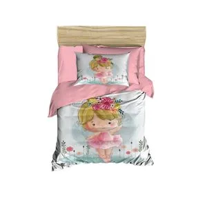 L'essential Maison PH157 Puder Beli Roze Bebi Set za Prekrivač