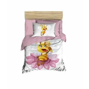 L'essential Maison PH19 Žuto/Roze/Belo Posteljina za Bebe