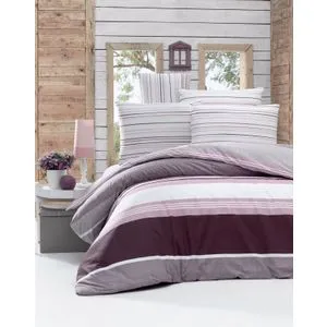 L'essential Maison Savoy - Lilac White
Lilac Ranforce Double Quilt Cover Set