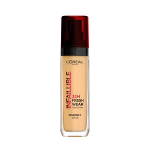 L'Oreal Paris Infaillible 32H Fresh Wear tečni puder 140 Golden Beige