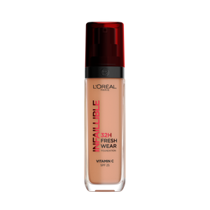 L'Oreal Paris Infaillible 32H Fresh Wear tečni puder 300 Amber
